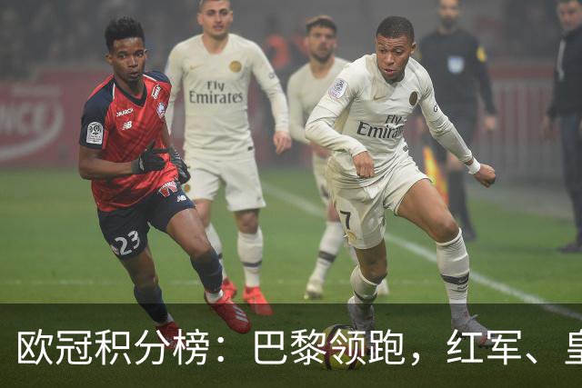 欧冠积分榜：巴黎领跑，红军、皇马全胜，曼联第20，国米第21