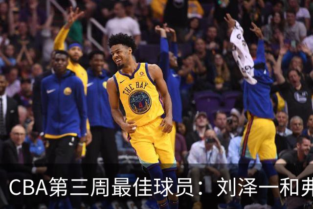 CBA第三周最佳球员：刘泽一和弗格携手当选